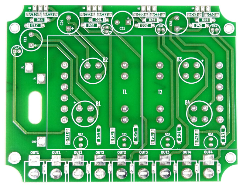 guitar effects power supply