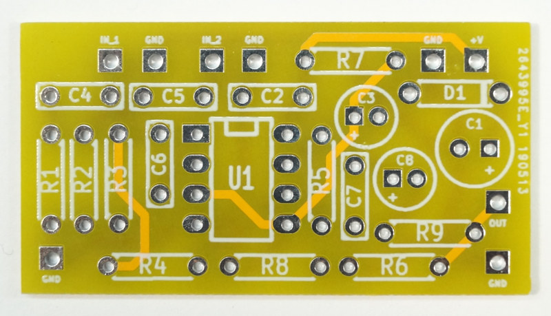 signal mixer pcb